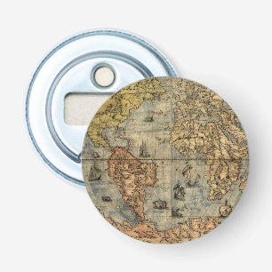 1565 Forlani AntiquevWorld Karta Renaissance Flasköppnare