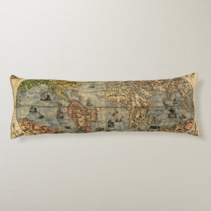 1565 Forlani AntiquevWorld Karta Renaissance Kroppskudde