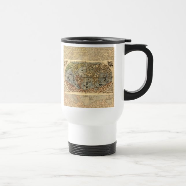 1565 Forlani AntiquevWorld Karta Renaissance Resemugg (Höger)