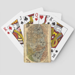 1565 Forlani AntiquevWorld Karta Renaissance Spel Kort