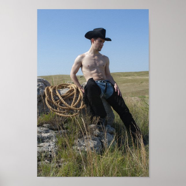 15693-RA Cowboy Poster (Framsidan)