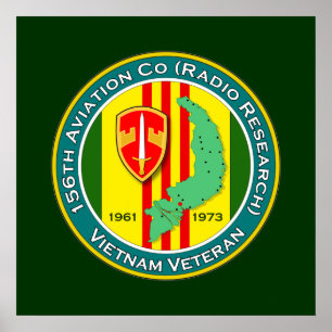 156. Avn Co RR 2 - ASA Vietnam Poster