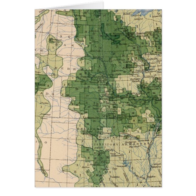 156 vete/kvadratmil hälsningskort (Framsidan)