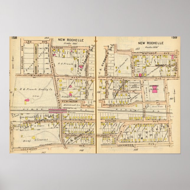 158159 New Rochelle Poster (Framsidan)
