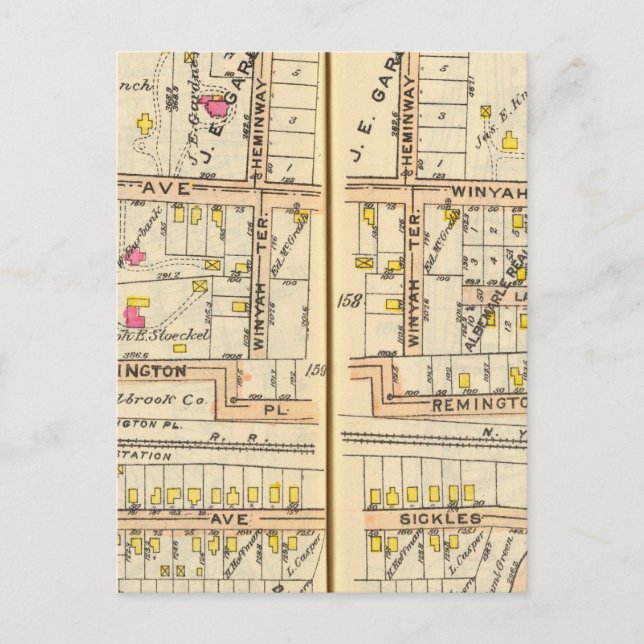 158159 New Rochelle Vykort (Framsida)