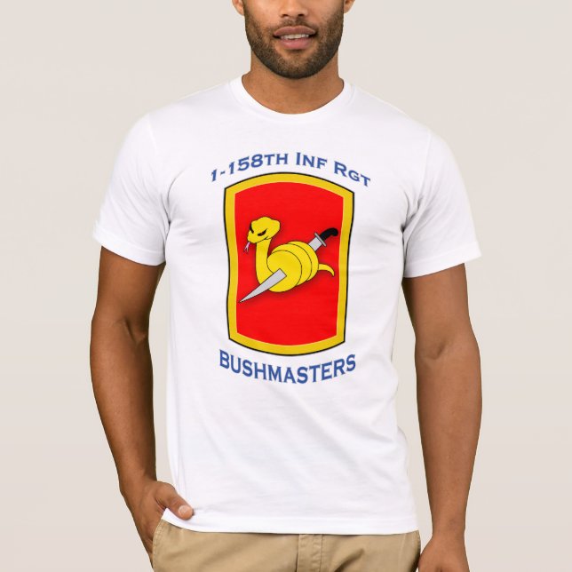 158. Infanterit Regiment knuffar lappar T-tröja Tröja (Framsida)