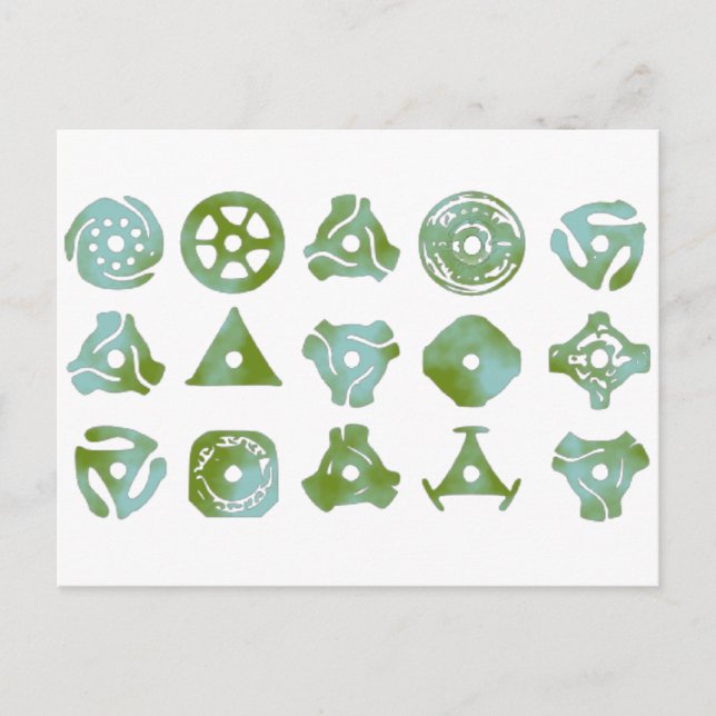 15 45 postadaptrar eller infogningar vykort (Framsida)