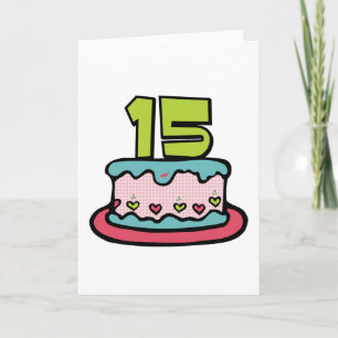 15 Ålderskaka Kort