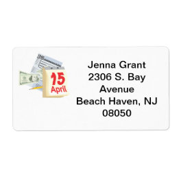 15 april - etikett fraktsedel