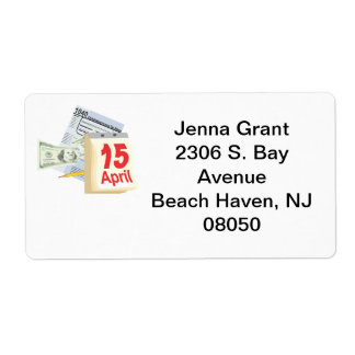 15 april - etikett fraktsedel