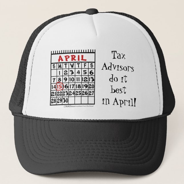 15 april - Skatt Humor Keps (Framsida)