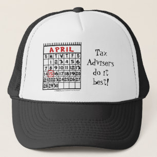 15 april - Skatt Humor Keps