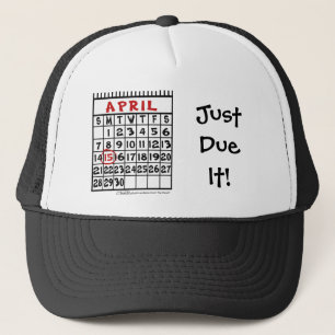 15 april - Skatt Humor Truckerkeps