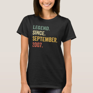 15 års ålder sedan augusti 2005 t shirt