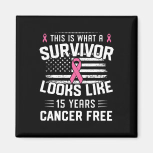 15 års överlevnad av att vara bröstcancer magnet