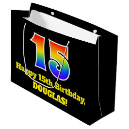 15-årsdag ~ Rolig, Färgrik, Livlig, Regnbåge 15