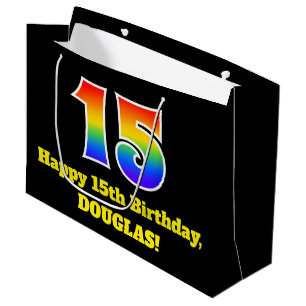 15-årsdag ~ Rolig, Färgrik, Livlig, Regnbåge 15