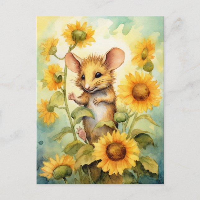 15 av 17 Solros Garden Miceville Vykort (Framsida)