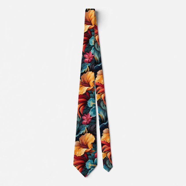 #15-Blommönster Slips (Framsida)