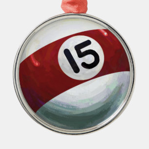 15 Boll Julgransprydnad Metall
