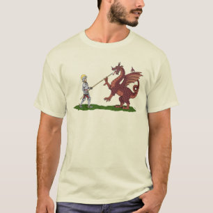 15:e århundradet Saint George och Dragon T Shirt