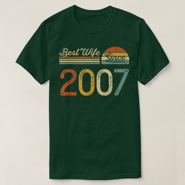 15:e Bröllop-årsdagen för hennes bästa fru sedan T Shirt (Design framsida)
