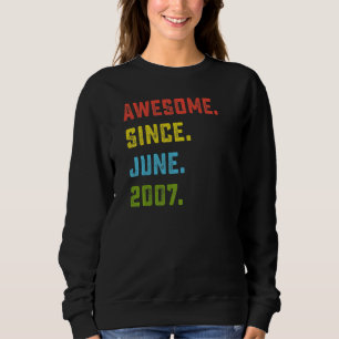 15:e födelsedag Fantastisk sedan juni 2007 15 år T Shirt