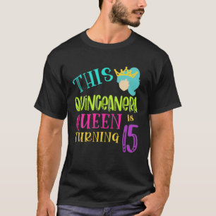 15:e födelsedagen 80'S 90'S Party Quinceanera Mis  T Shirt