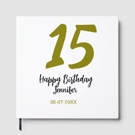 15:e födelsedagsefterfrågan - lägg till datum år g gästböcker