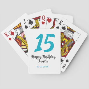15:e födelsedagsefterfrågan - lägg till datumårlig casinokort