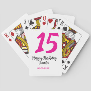 15:e födelsedagsefterfrågan - lägg till datumårste casinokort