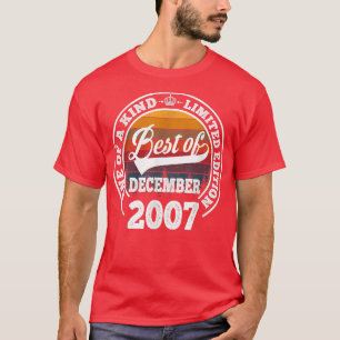 15:e födelsedagspresenten i december 2007 för 15 å t shirt