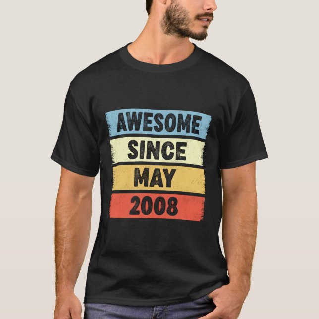 15 Fantastisk sedan maj 2008 15 T Shirt (Framsida)