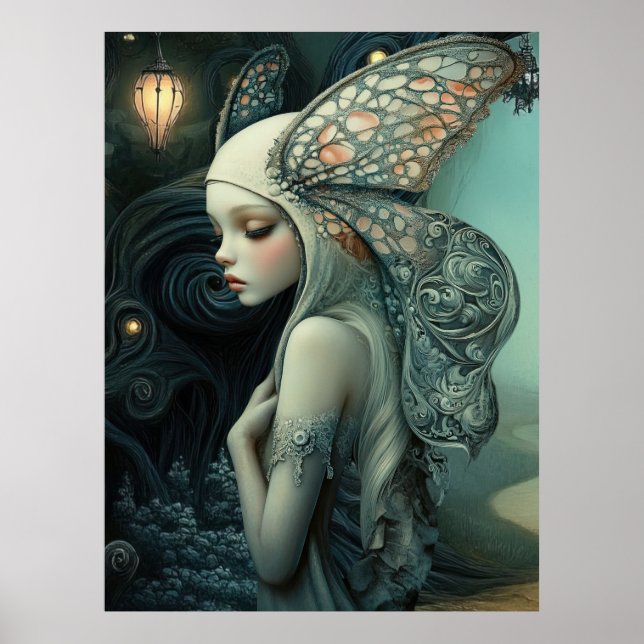 *~* 15 FD3 Enchanting Nymph Spirit Fantasy Poster (Framsidan)