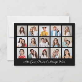 15 Fotokollage lägg till ditt eget gratulationskor