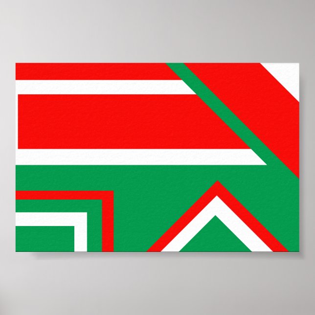 15 Justerbara färgrutor - bakgrund på en Poster (Framsidan)