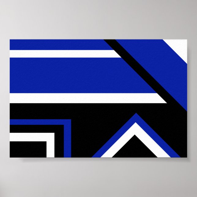 15 Justerbara färgrutor - bakgrund på en Poster (Framsidan)