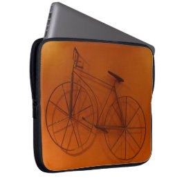 15" laptop sleevecykeln skuggar fodral