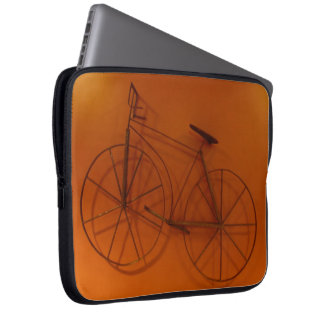15" laptop sleevecykeln skuggar laptop fodral