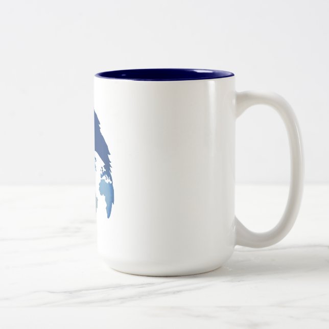 15 ounce tvåtons mugg (Höger)