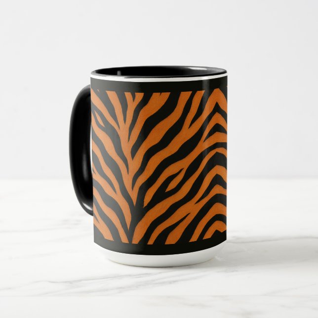 15 OZ. COFFEE MUGG - "TIGRESS PRINT" (Framsida vänster)