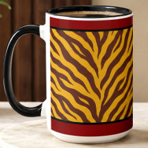 15 OZ. COFFEE MUGG - "ZULU PRINT"