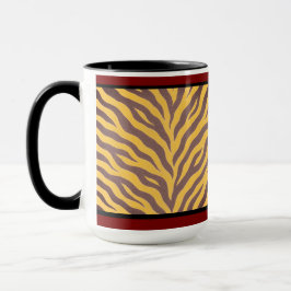 15 OZ. COFFEE MUGG - "ZULU PRINT"