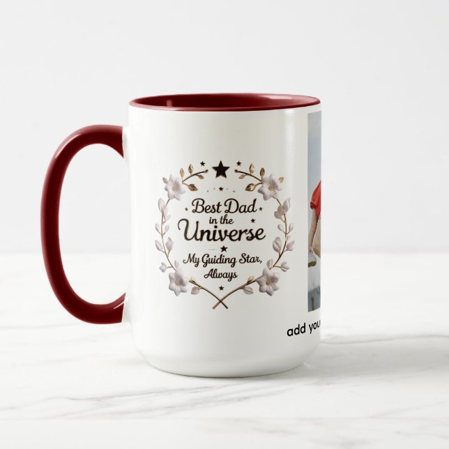 15 oz Combo Personlig mugg (Vänster)
