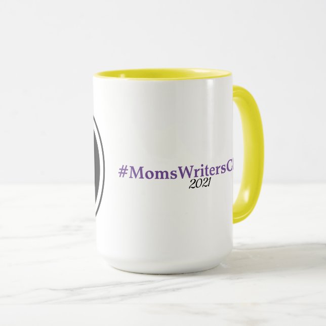 15 oz Gult/Lila Mugg (Framsida höger)