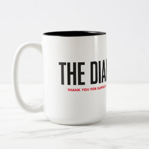 15 oz kaffe med två ton mugg