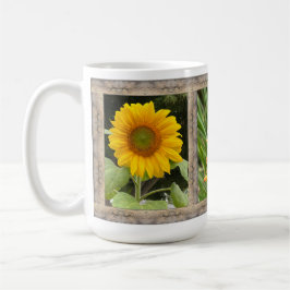 15 oz. Kaffe Mugg med solblommor