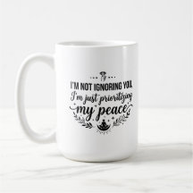15 oz Kaffekopp Fred Ignorerar Dig Förolämpning