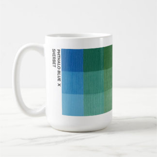15 oz Phthalo Blue x Sherbet Mugg