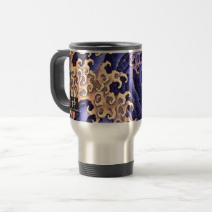15 oz Travel/Commuter Mugg JAPANESE WAVE MÖNSTER